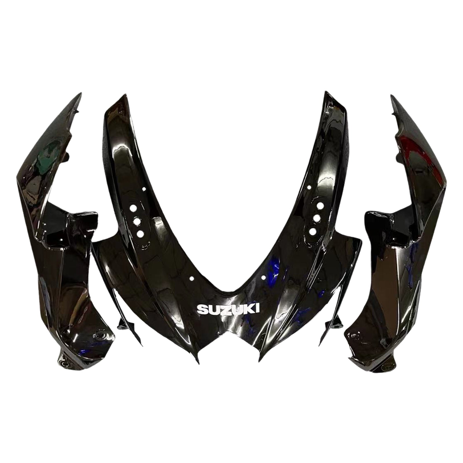 Amotopart 2008-2010 Suzuki GSXR 600/750 K8 Gloss Black Fairing Kit