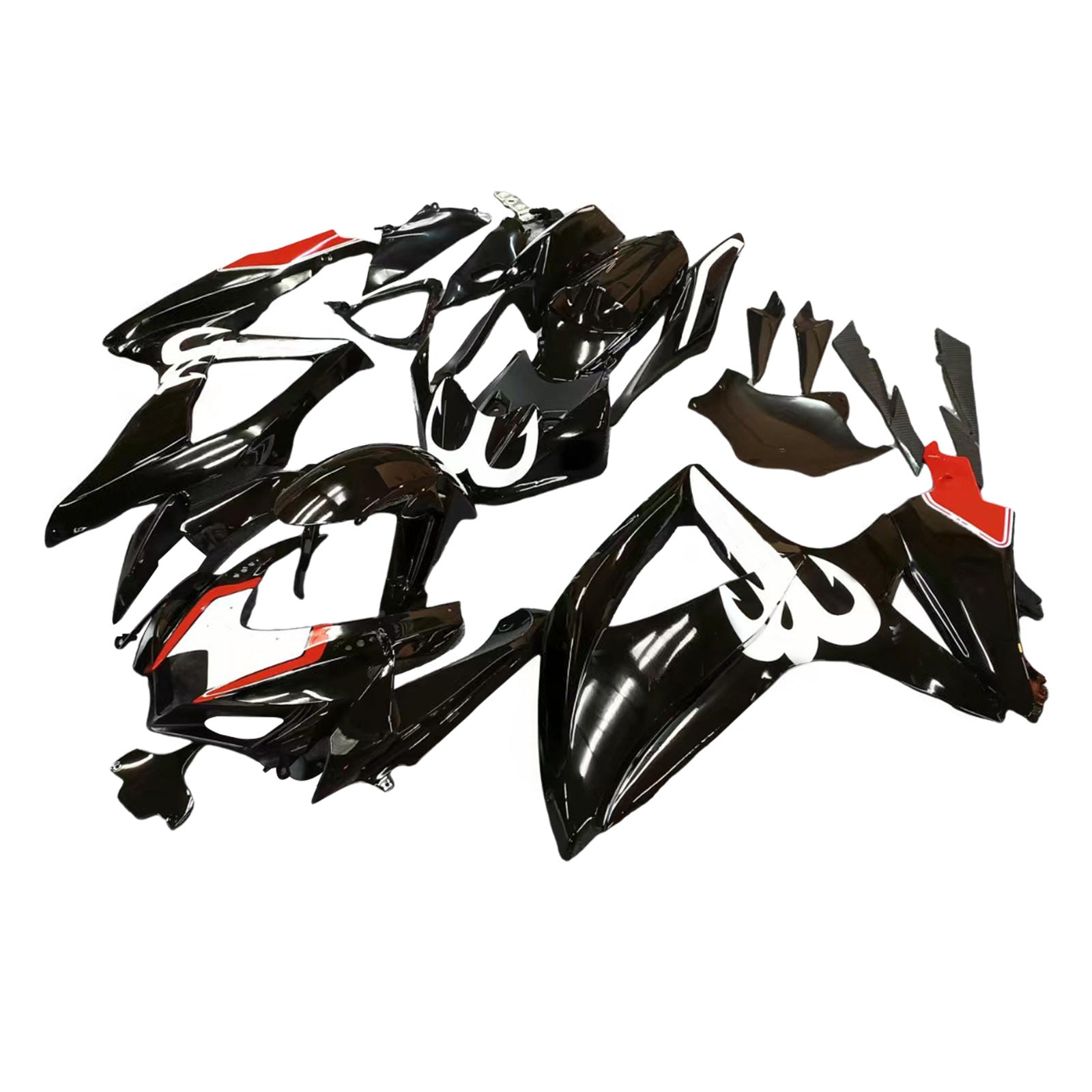 Amotopart 2008-2010 Suzuki GSXR 600/750 Black Fairing Kit