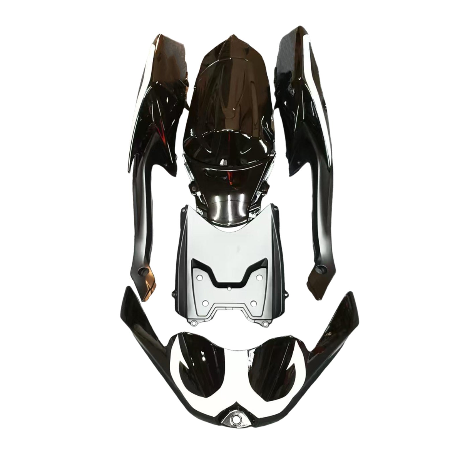 Amotopart 2008-2010 Suzuki GSXR 600/750 Black Fairing Kit