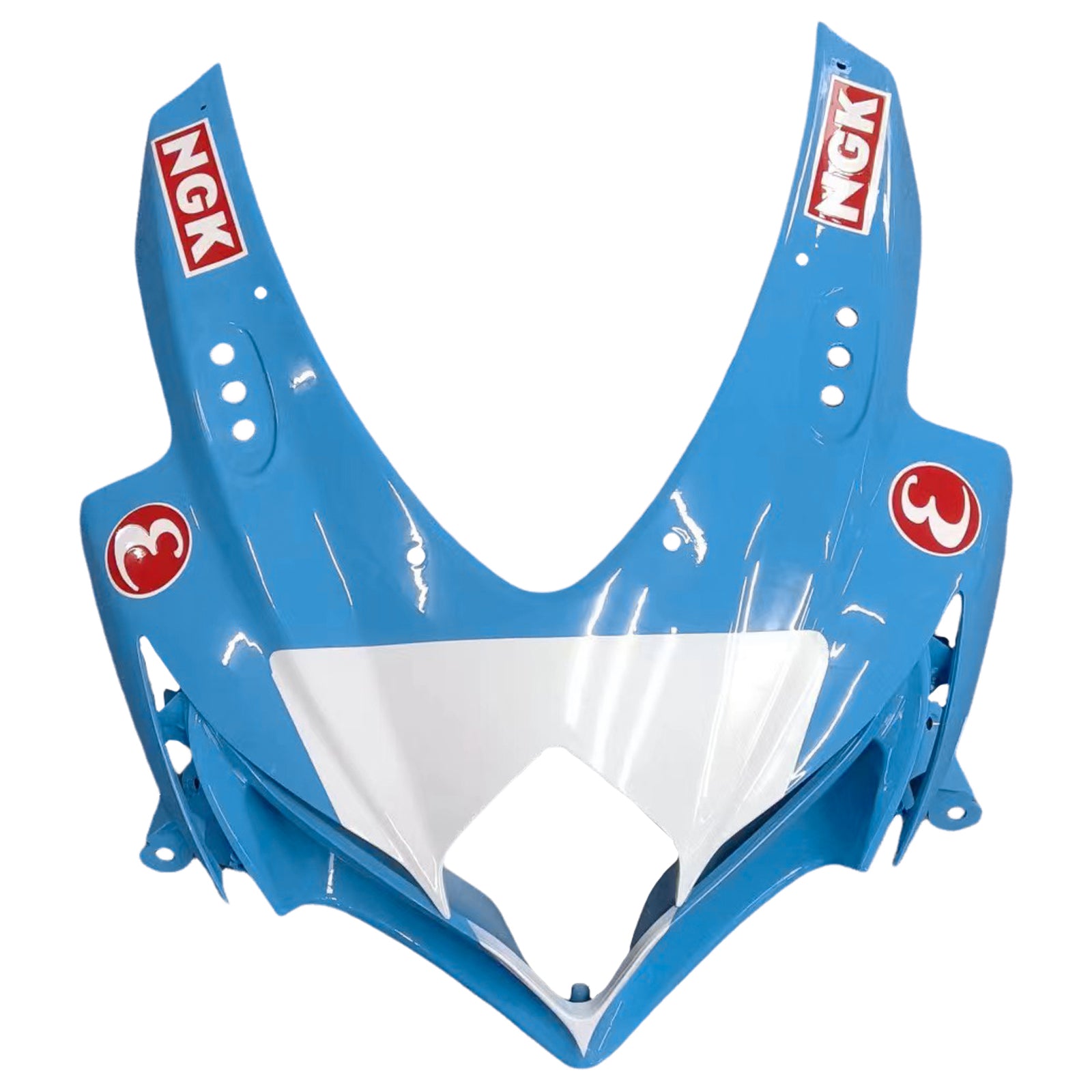 Amotopart 2008–2010 Suzuki GSX-R 600 GSX-R 750 blaues Verkleidungsset