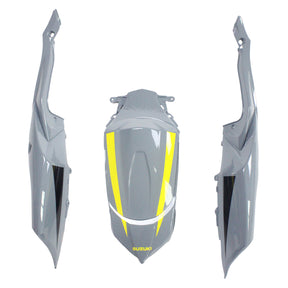 Amotopart 2008-2010 Suzuki GSXR600/750 Fairing Yellow&Grey Kit