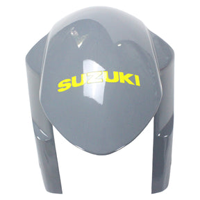 Amotopart 2008-2010 Suzuki GSXR600/750 Kit de carenado amarillo y gris