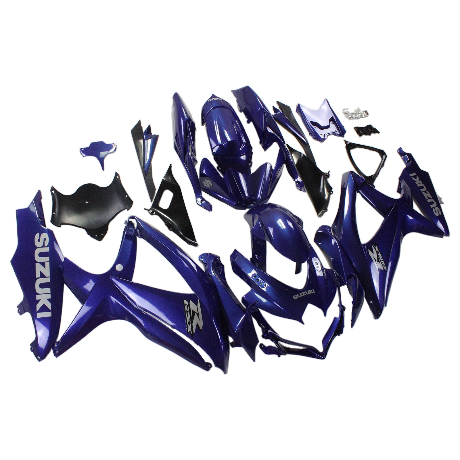 Amotopart 2008-2010 Suzuki GSXR600/750 Kit de carenado morado