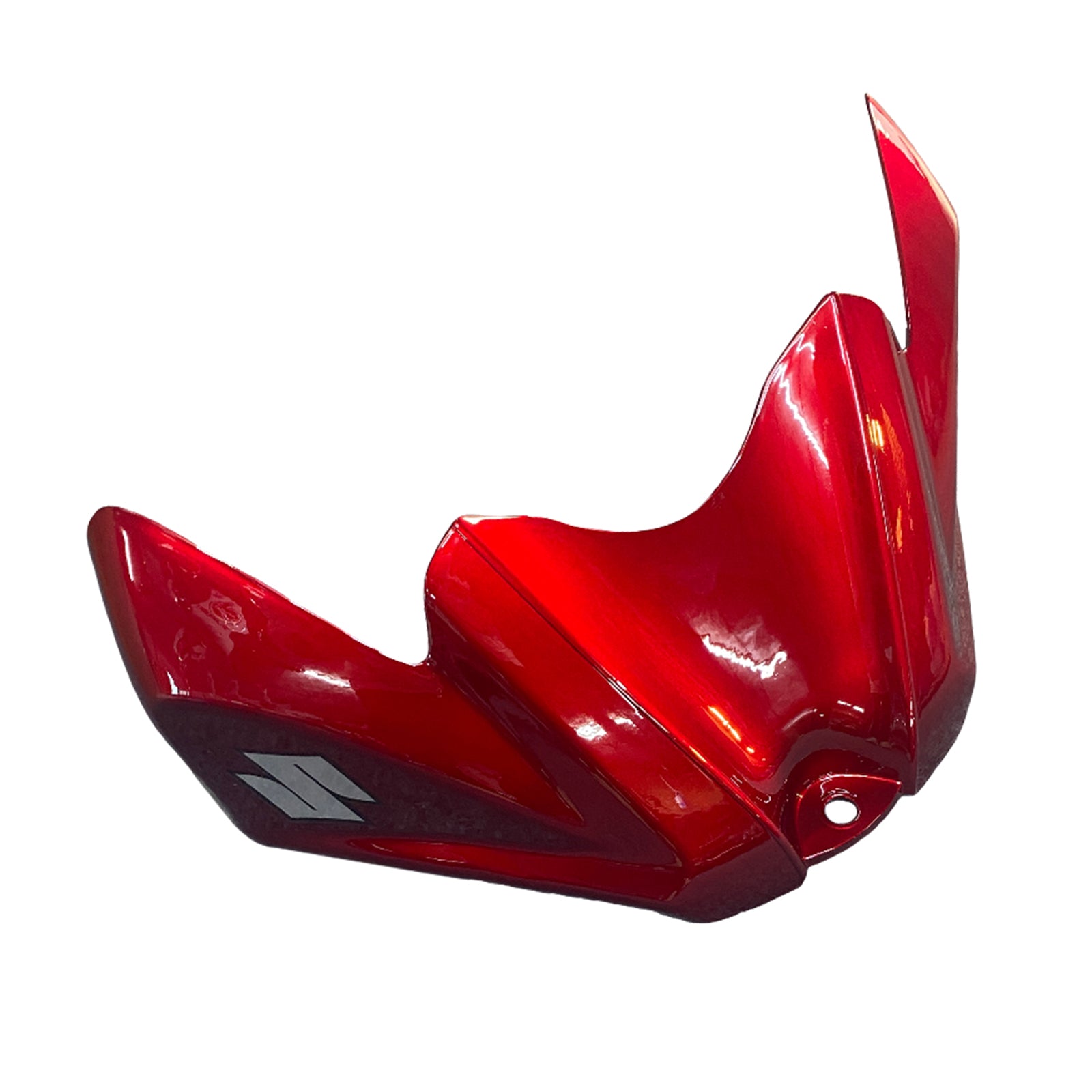 Amotopart 2008–2010 Suzuki GSXR600/750 Verkleidungsset in glänzendem Schwarz und Rot