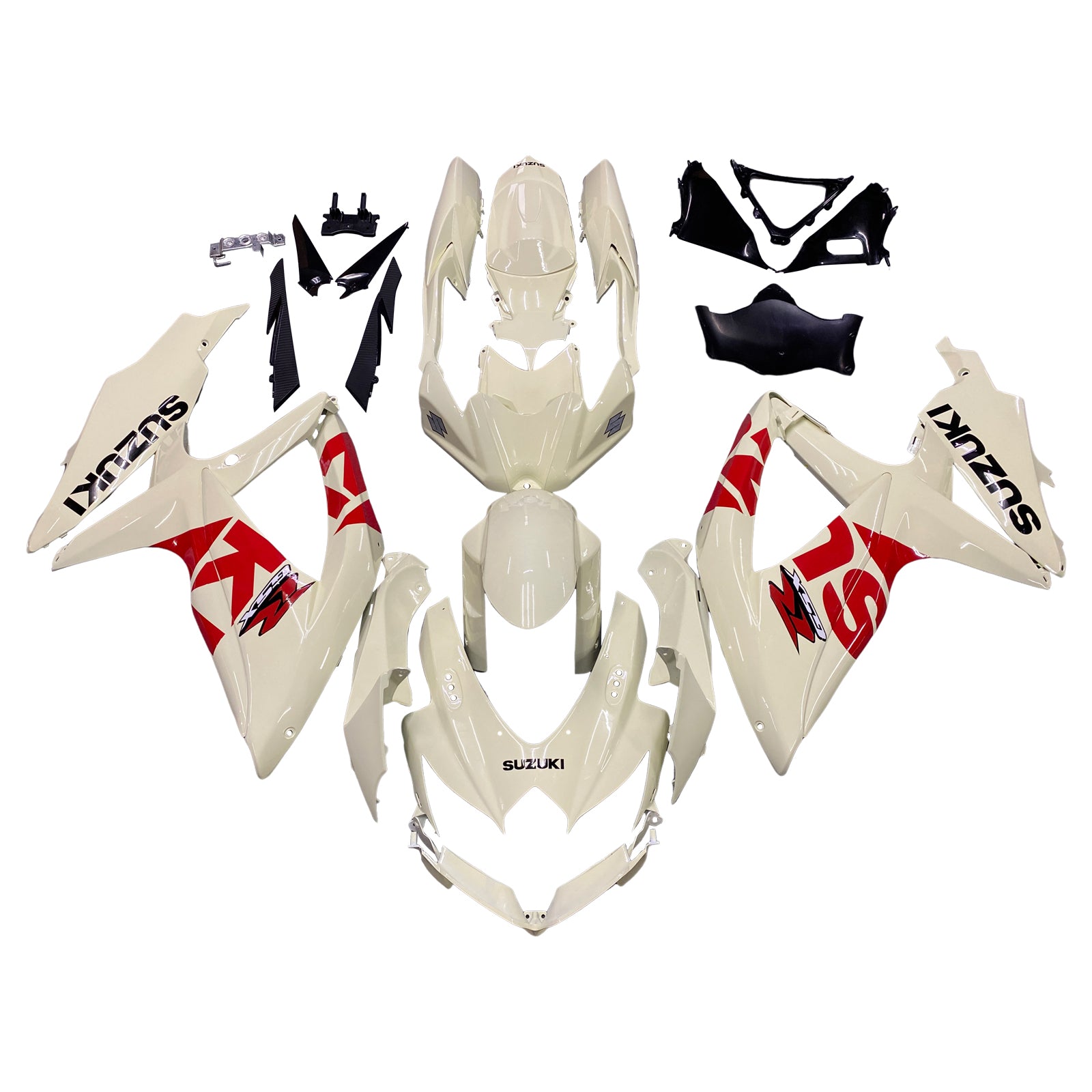 Amotopart 2008-2010 Suzuki GSXR600/750 Fairing Beige Kit