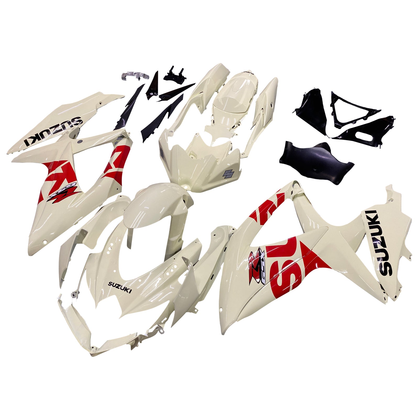 Amotopart 2008-2010 Suzuki GSXR600/750 Fairing Beige Kit