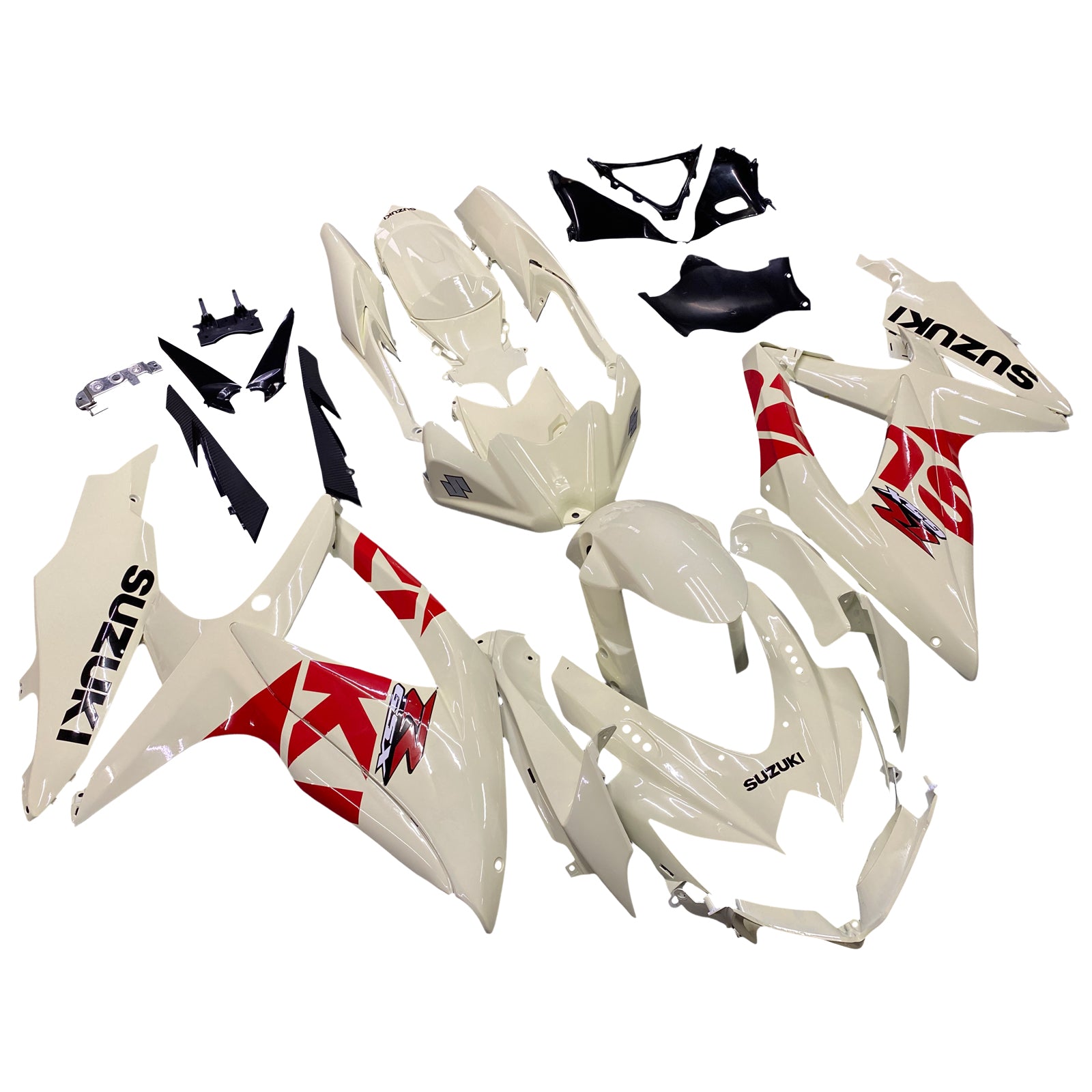 Amotopart 2008-2010 Suzuki GSXR600/750 Fairing Beige Kit