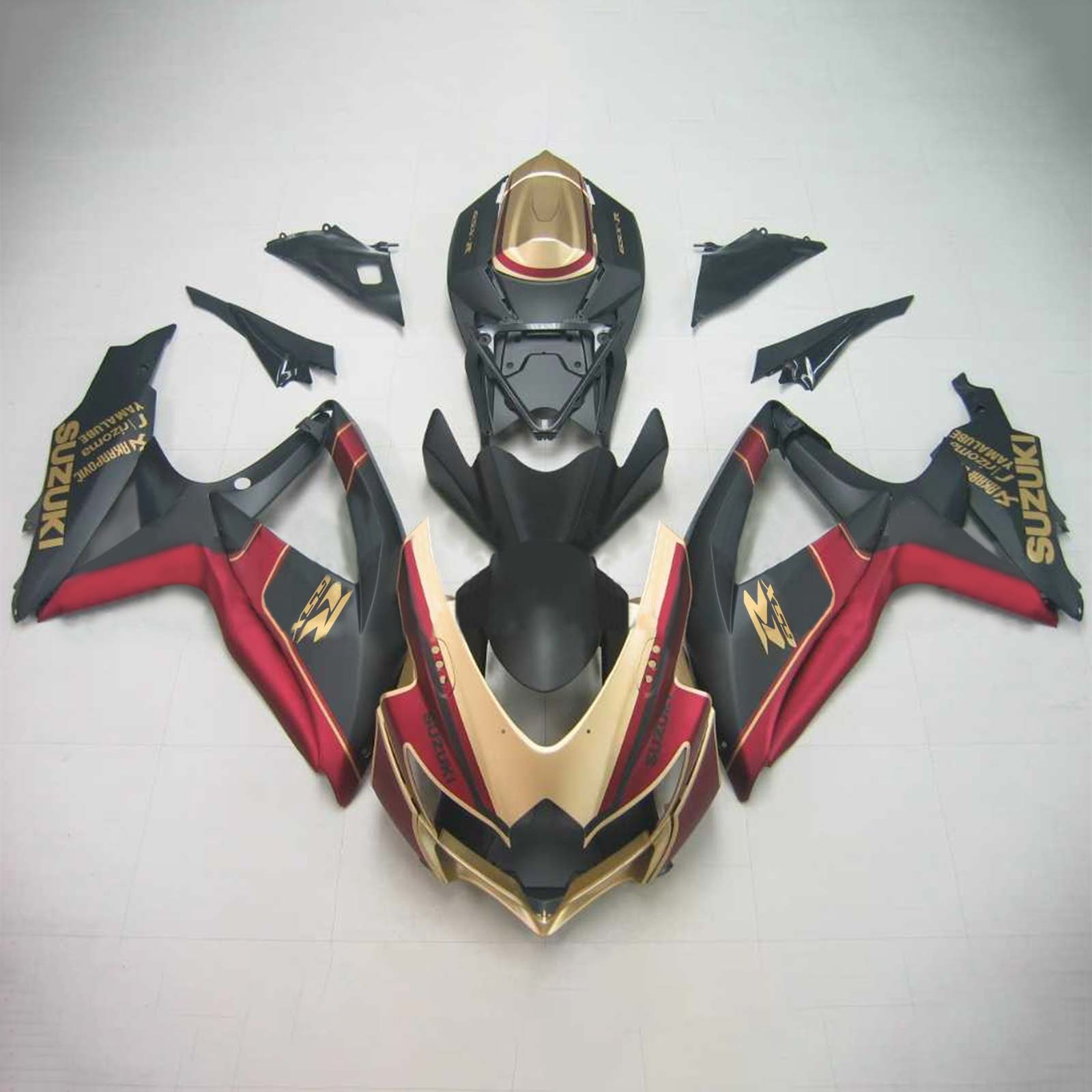 Amotopart 2008-2010 Suzuki GSXR 600/750 Fairing Kit Collection Two