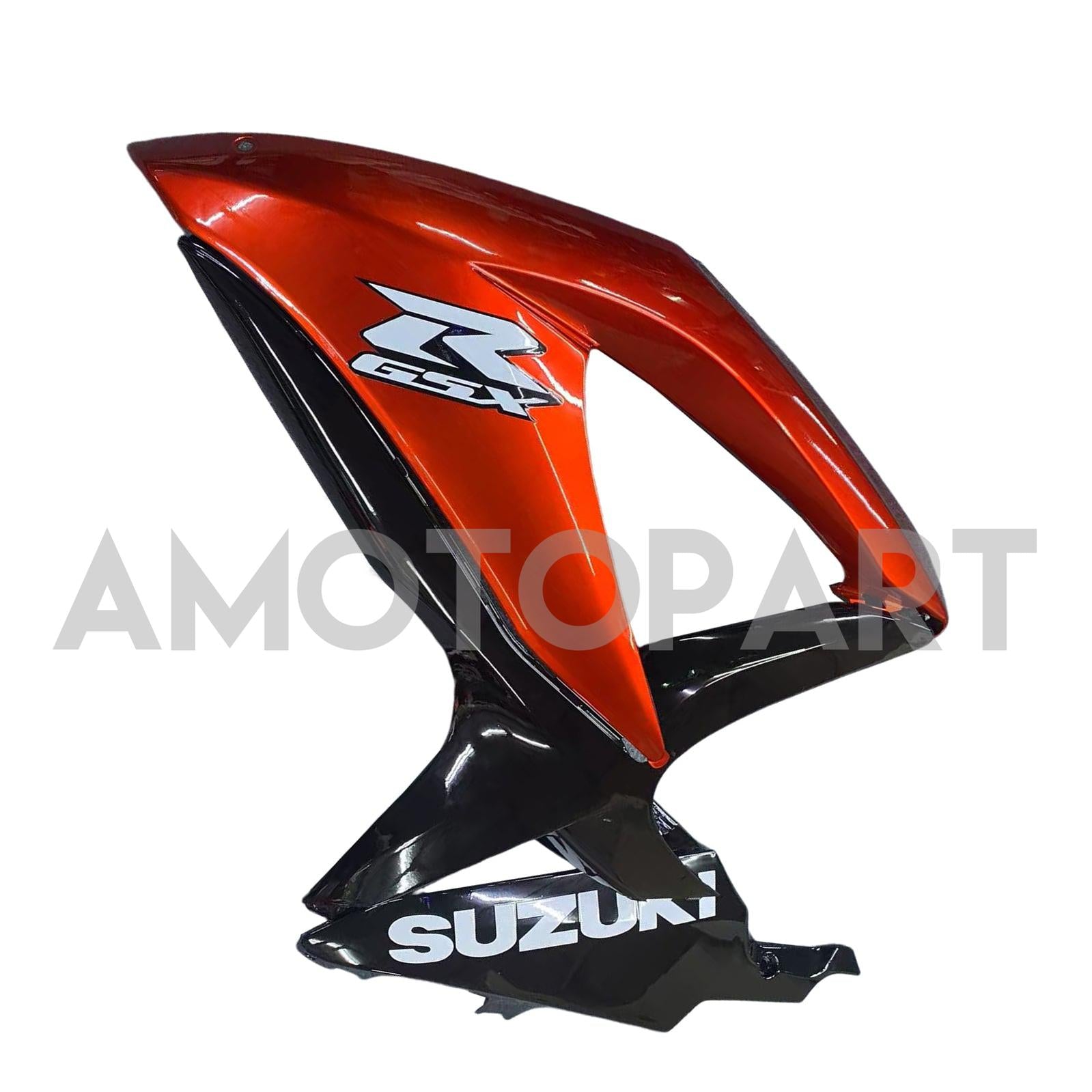 Amotopart 2008-2010 Suzuki GSXR600/750 carenatura arancione scuro e nero