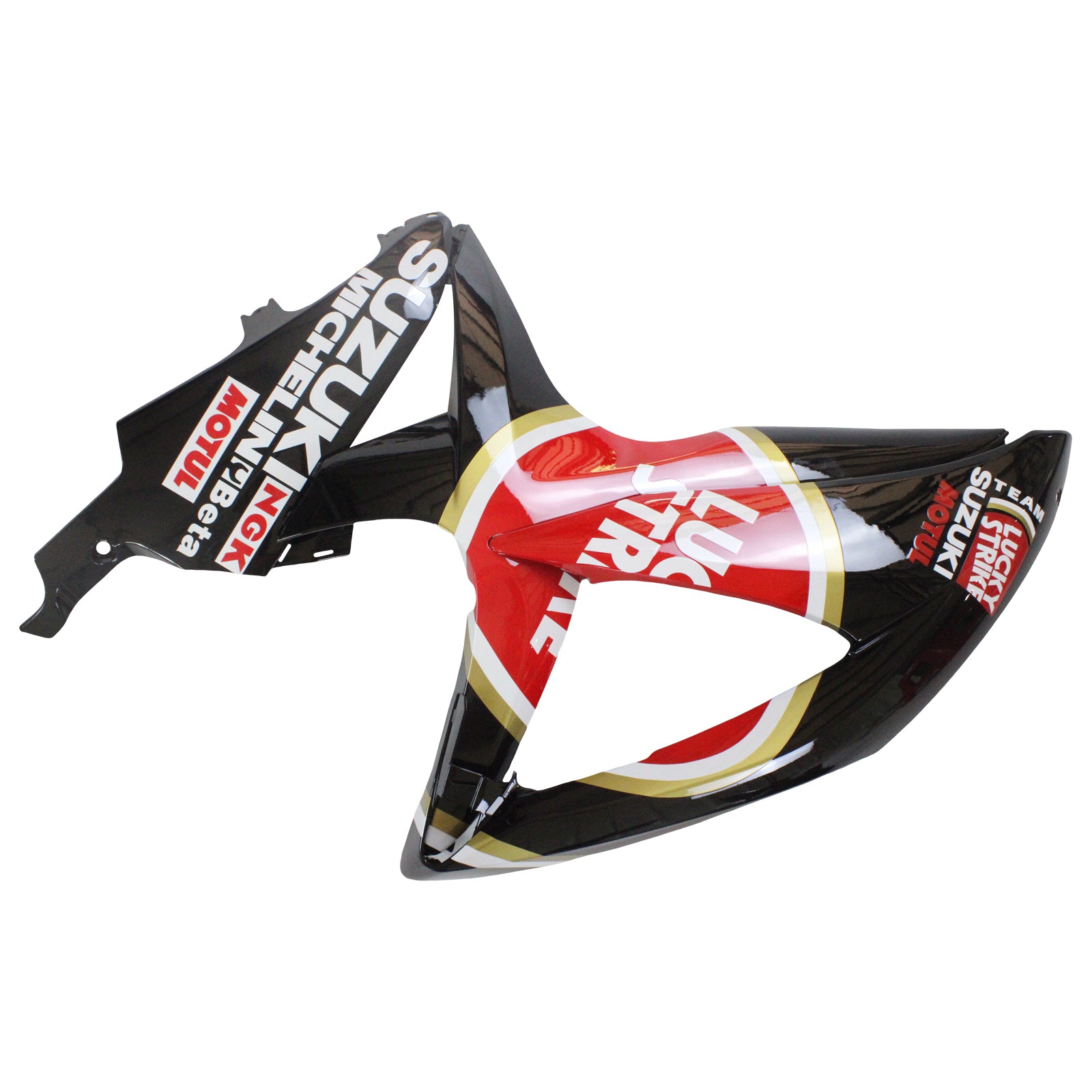 Amotopart 2008-2010 Suzuki GSXR600/750 Fairing Lucky Strike Red&Black Kit