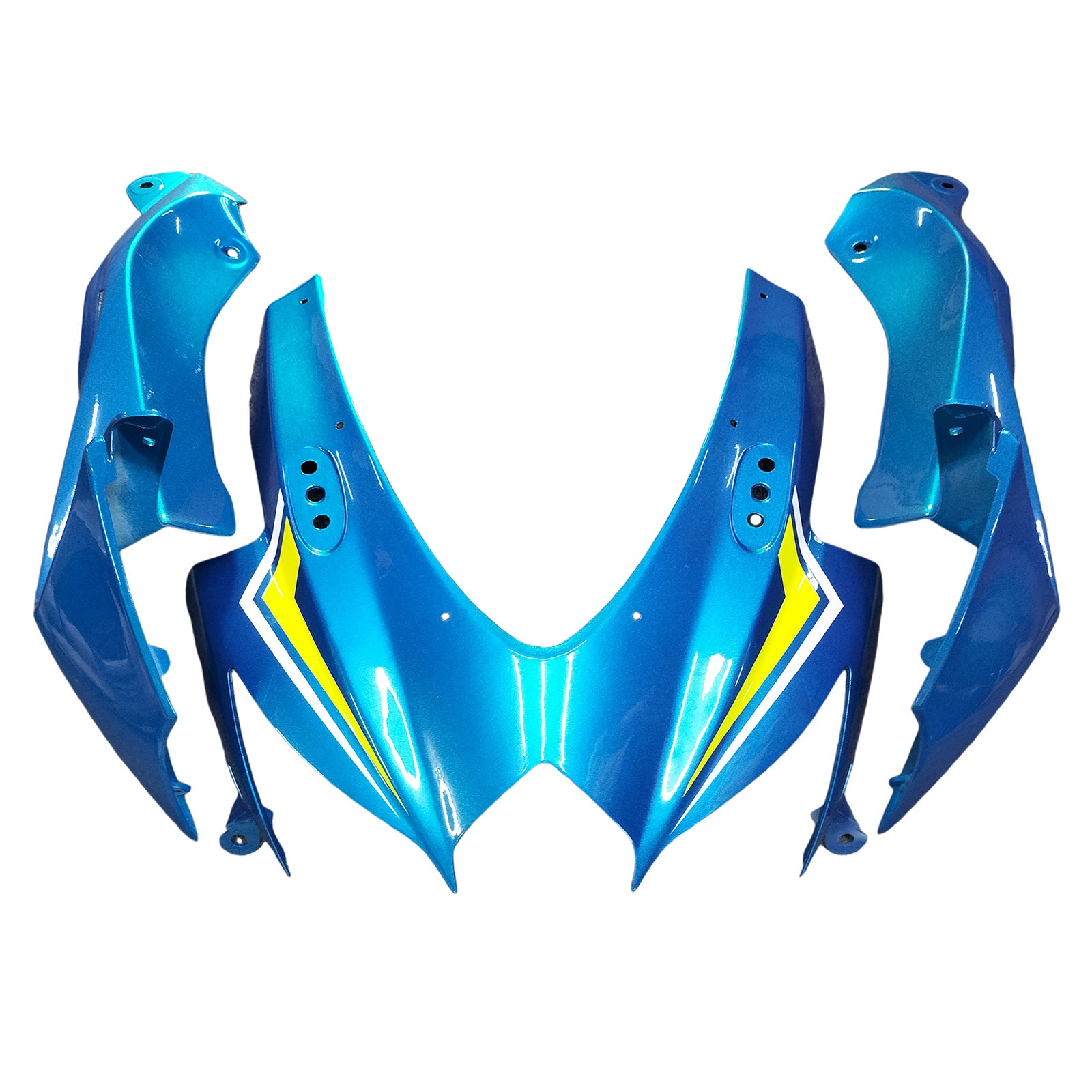 Amotopart 2008-2010 Suzuki GSXR600/750 Gloss Blue Fairing Kit