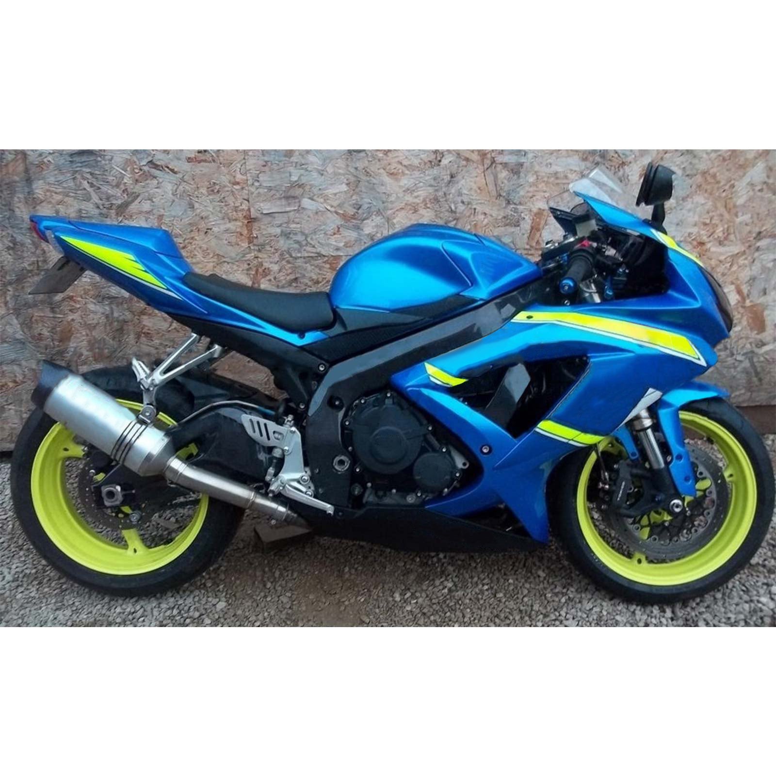 Amotopart 2008-2010 Suzuki GSXR600/750 Gloss Blue Fairing Kit