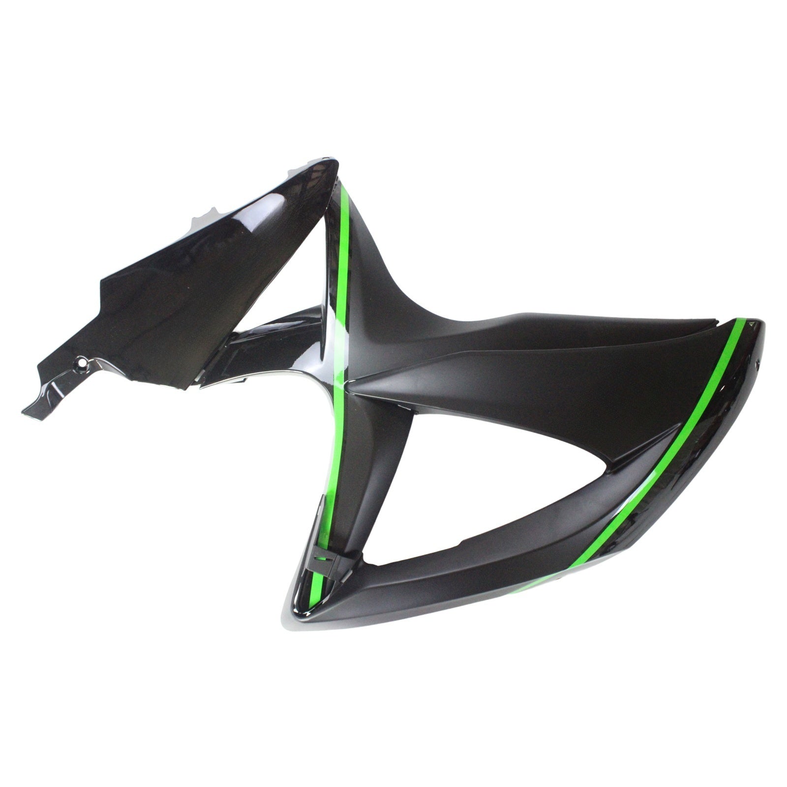 Amotopart 2008-2010 Suzuki GSXR600/750 Fairing Matte Black & Green Kit