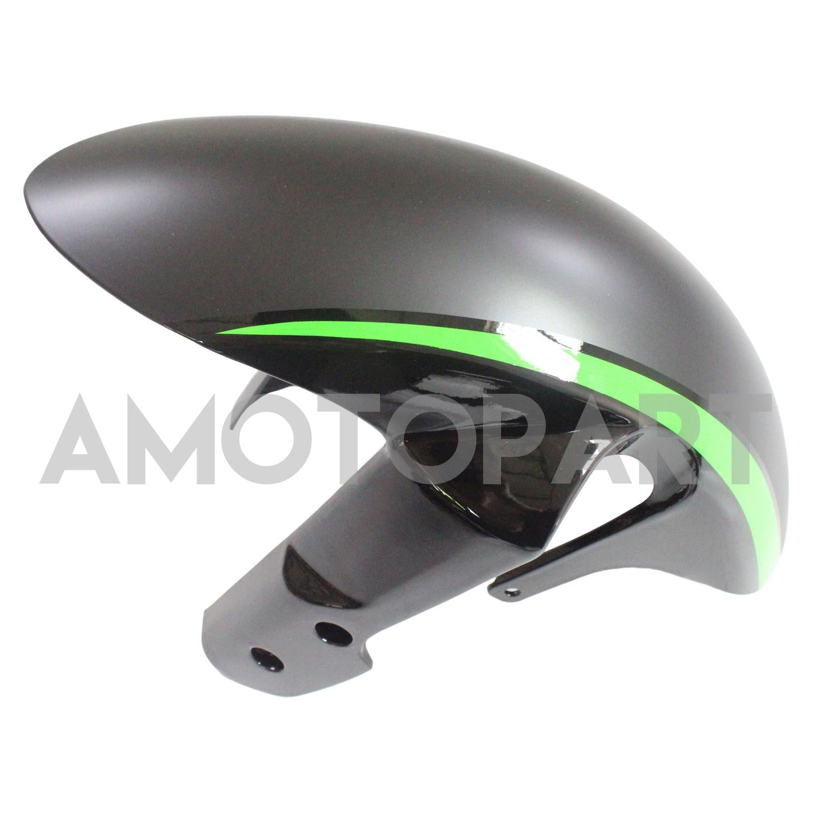 Amotopart 2008–2010 Suzuki GSXR600/750 Verkleidung, mattschwarz&Grünes Kit