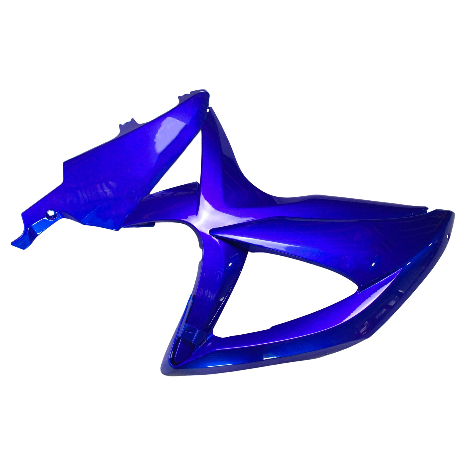 Amotopart 2008–2010 Suzuki GSXR600/750 Verkleidung, glänzendes dunkelblaues Kit