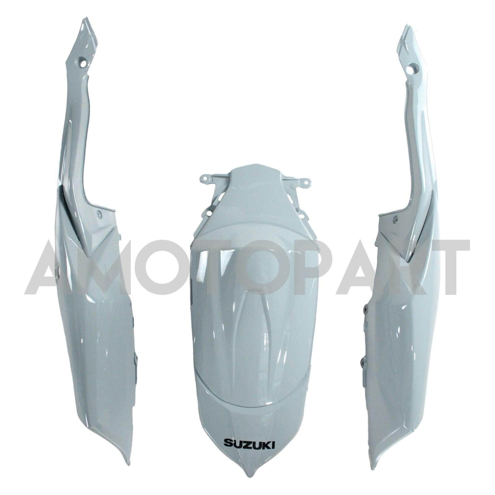 Amotopart 2008-2010 Suzuki GSXR600/750 Fairing Gloss Grey Kit