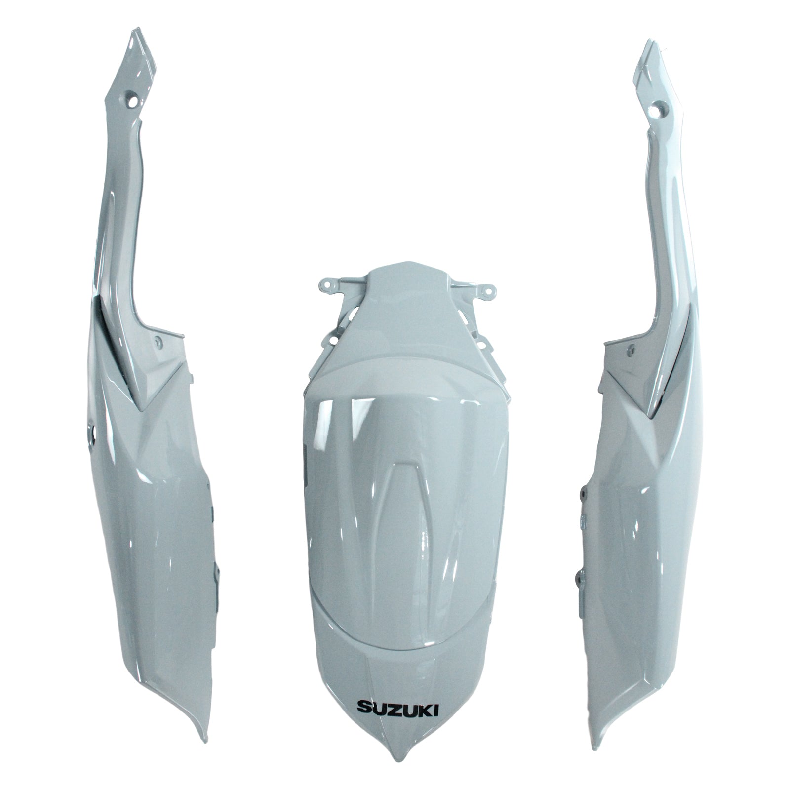 Amotopart 2008-2010 Suzuki GSXR600/750 Fairing Gloss Grey Kit