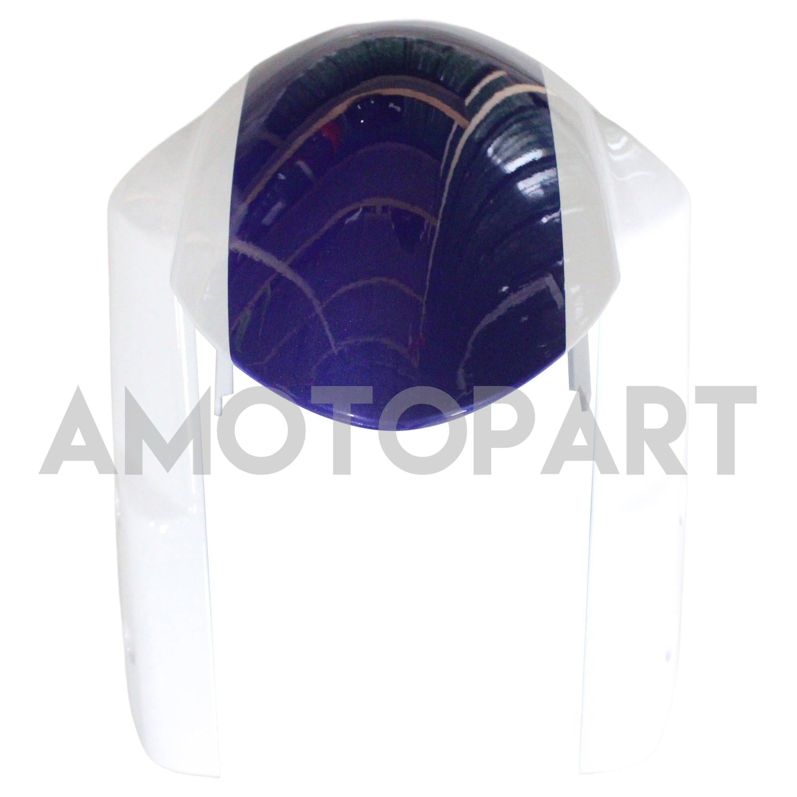 Amotopart 2008–2010 Suzuki GSXR600/750 Verkleidung, glänzend lila&Weißes Kit