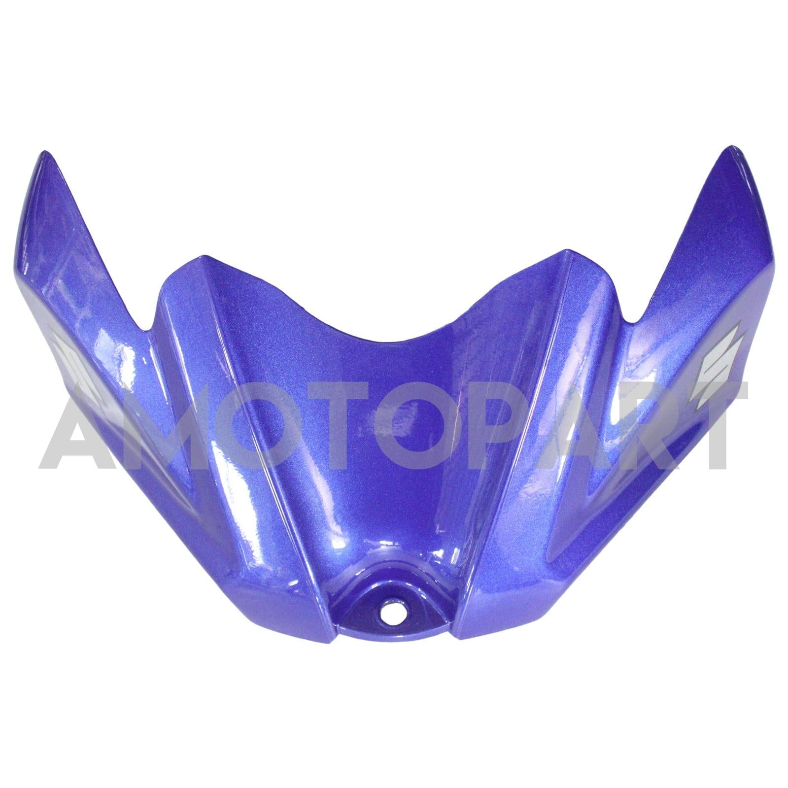 Amotopart 2008–2010 Suzuki GSXR600/750 Verkleidung, glänzend lila&Weißes Kit