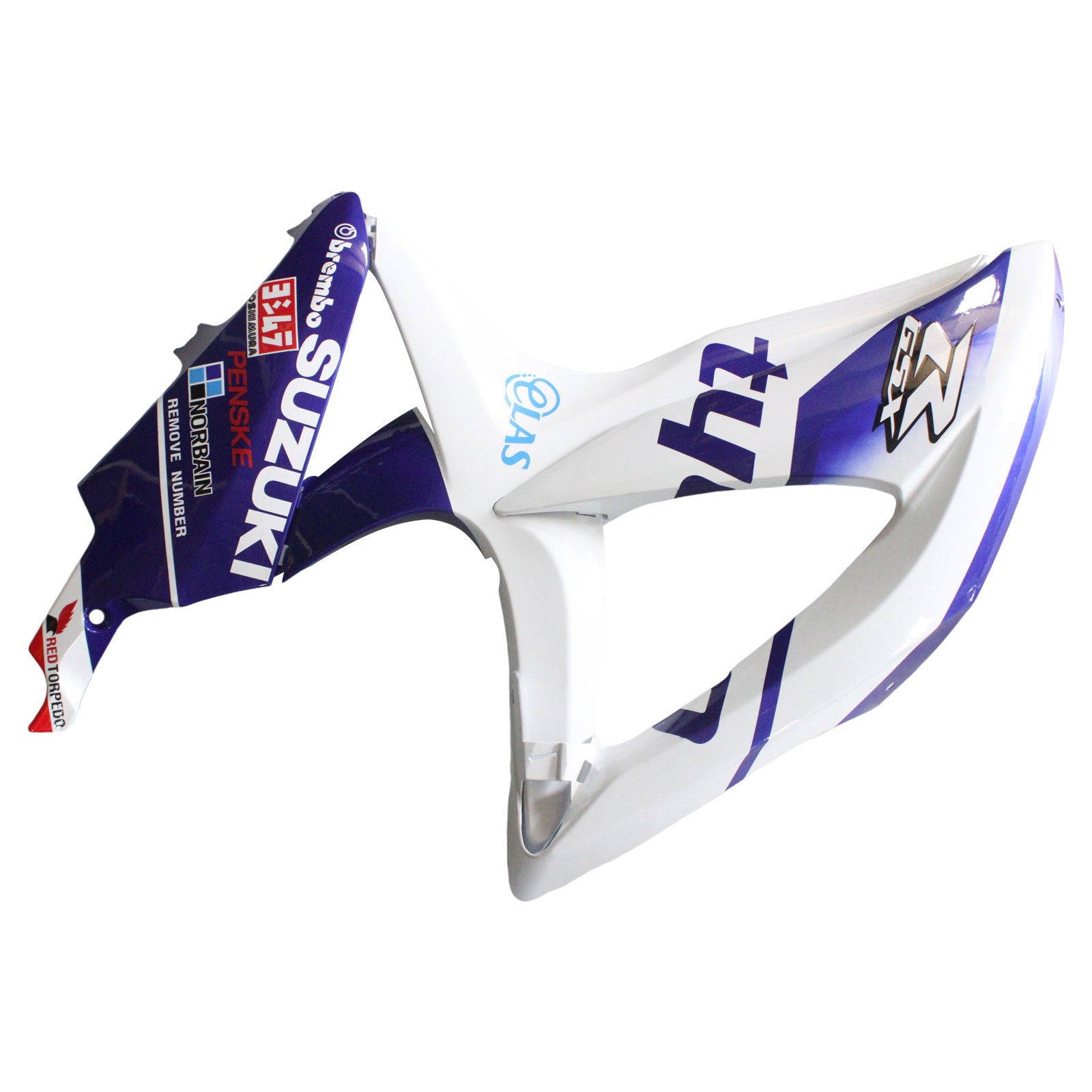 Amotopart 2008-2010 Suzuki GSXR600/750 Fairing Gloss Purple&White Kit