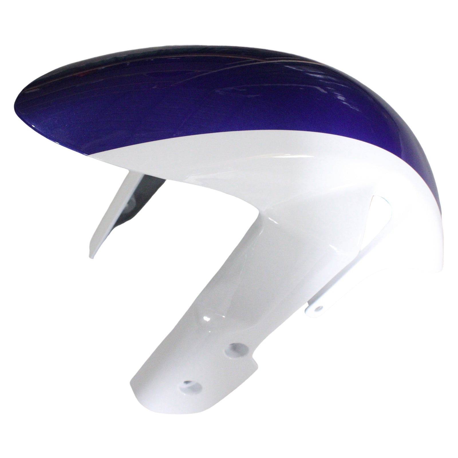 Amotopart 2008-2010 Suzuki GSXR600/750 Kit de carénage violet et blanc brillant