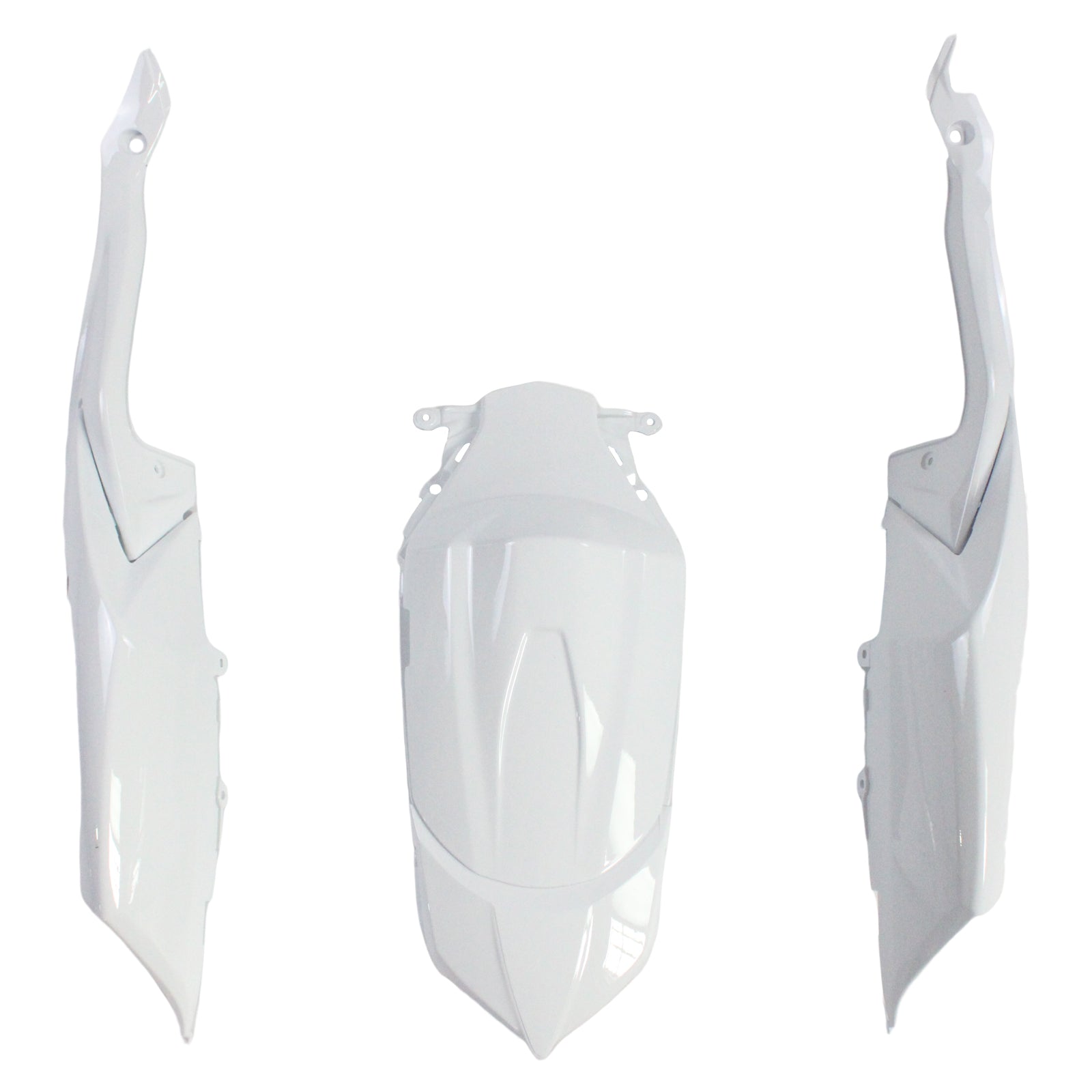 Amotopart 2008-2010 Suzuki GSXR600/750 Fairing White&Blue Kit