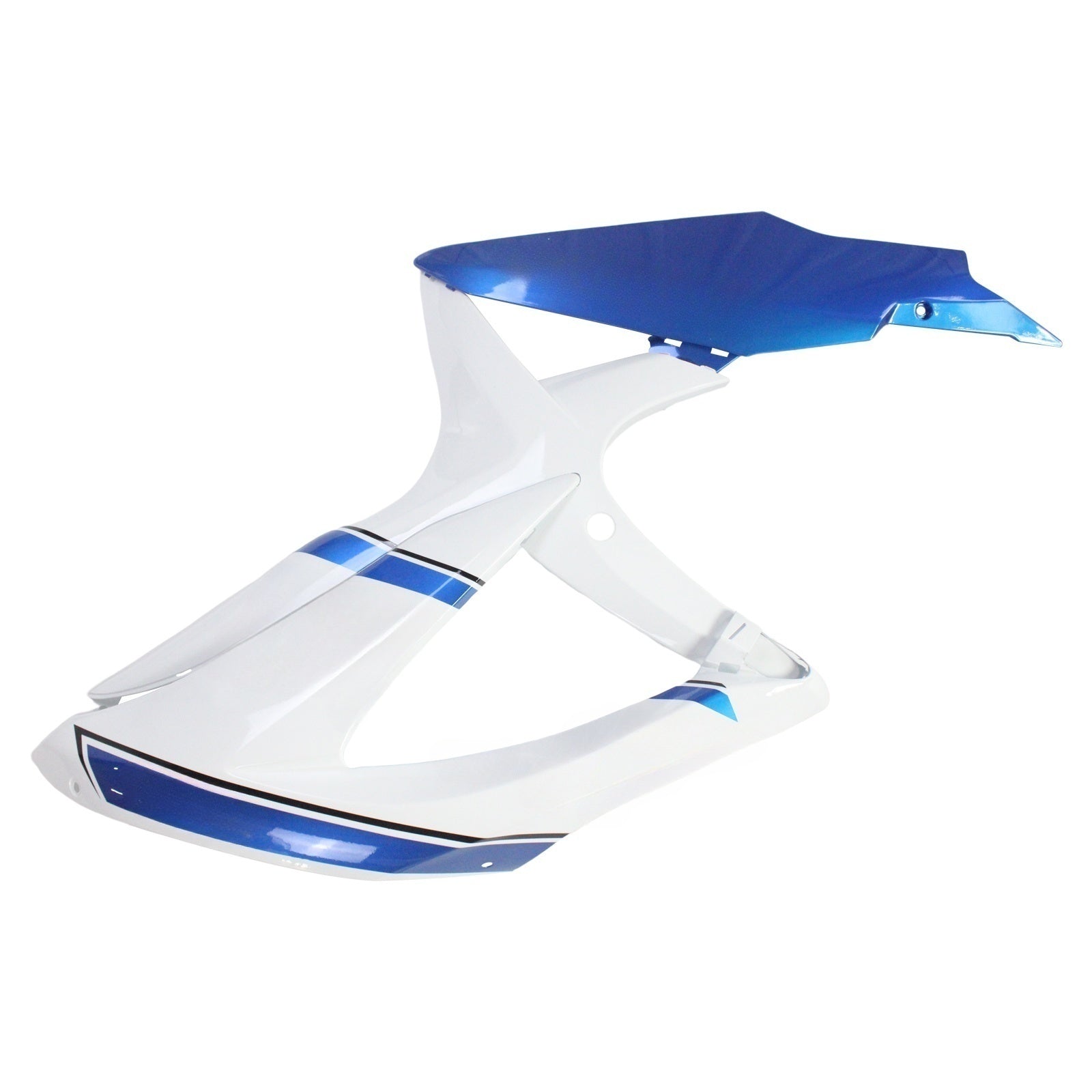 Amotopart 2008-2010 スズキ GSXR600/750 フェアリング ホワイト&ブルー キット