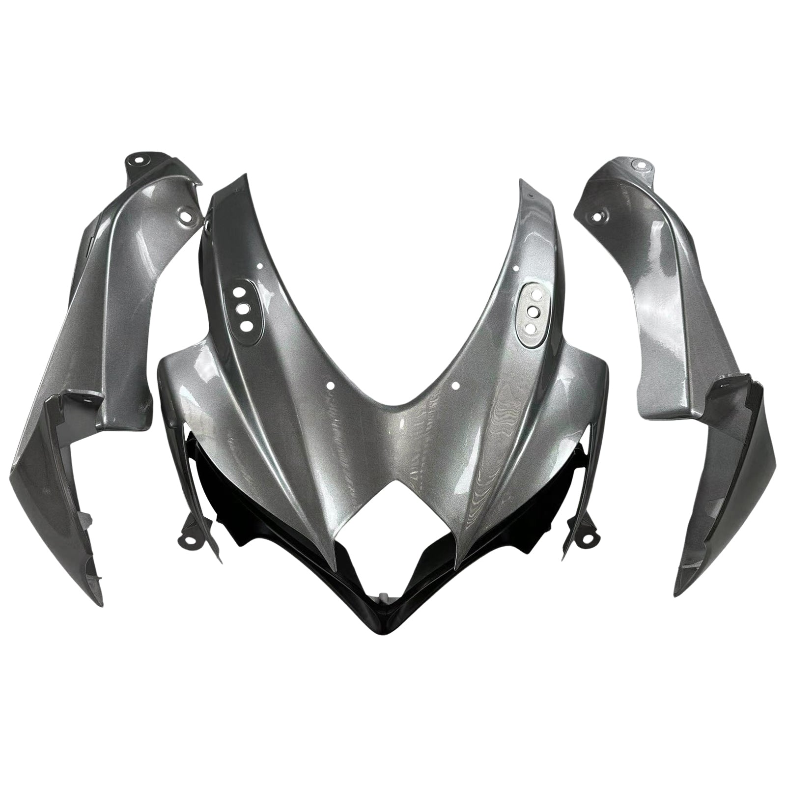 Amotopart 2008-2010 Suzuki GSXR600/750 Fairing Dark Grey Kit