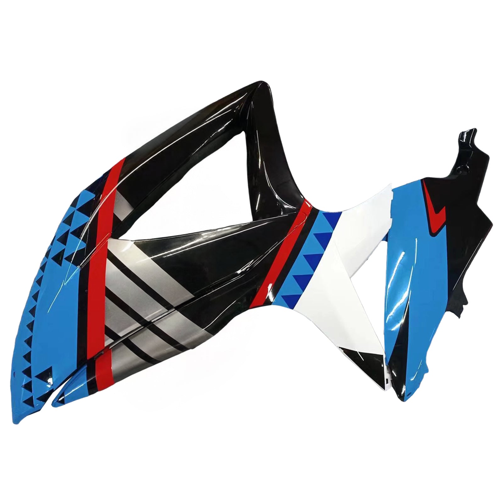 Amotopart 2008-2010 Suzuki GSXR 600/750 K8 Blue&Red Fairing Kit