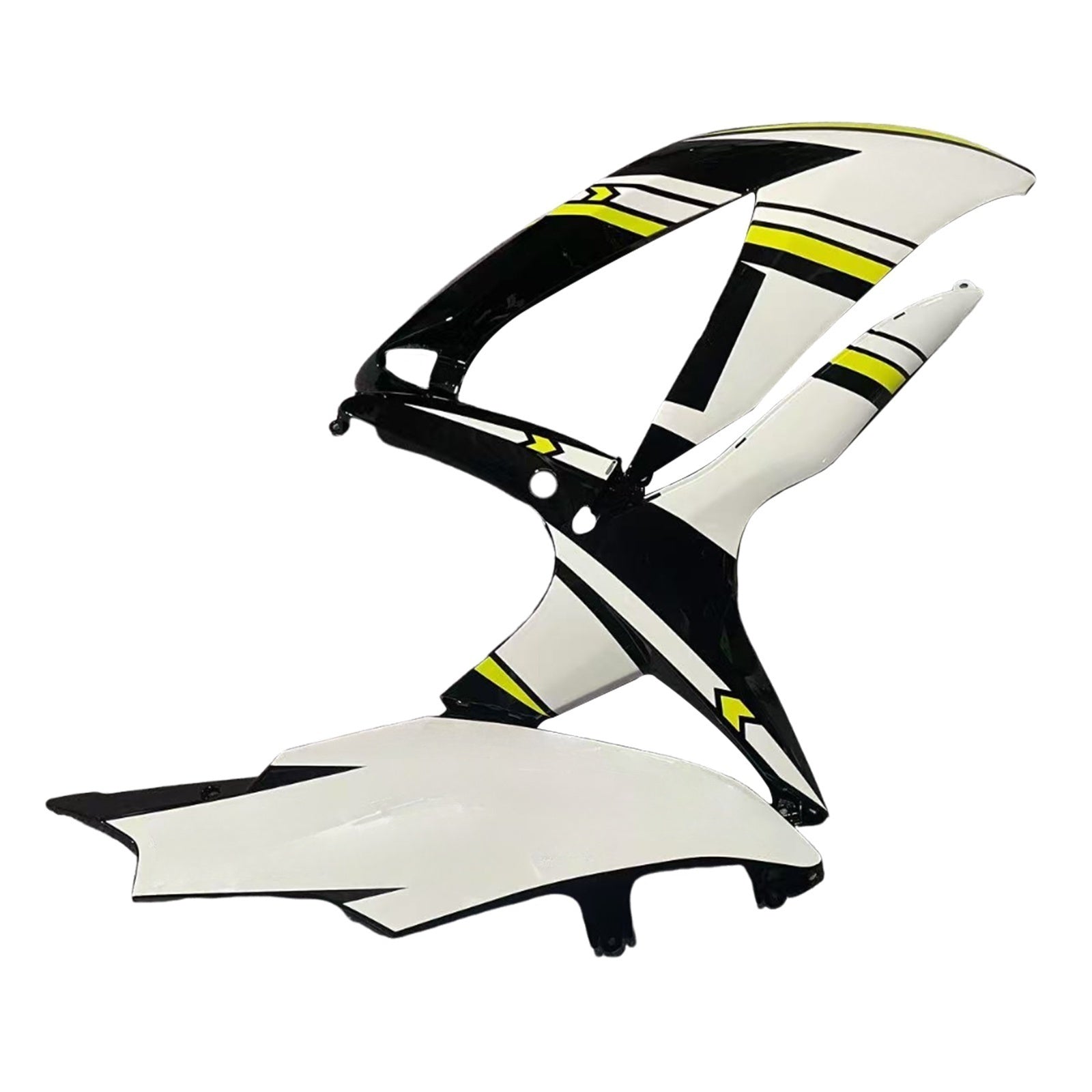 Amotopart 2008-2010 Suzuki GSXR 600/750 K8 Black & Yellow Fairing Kit