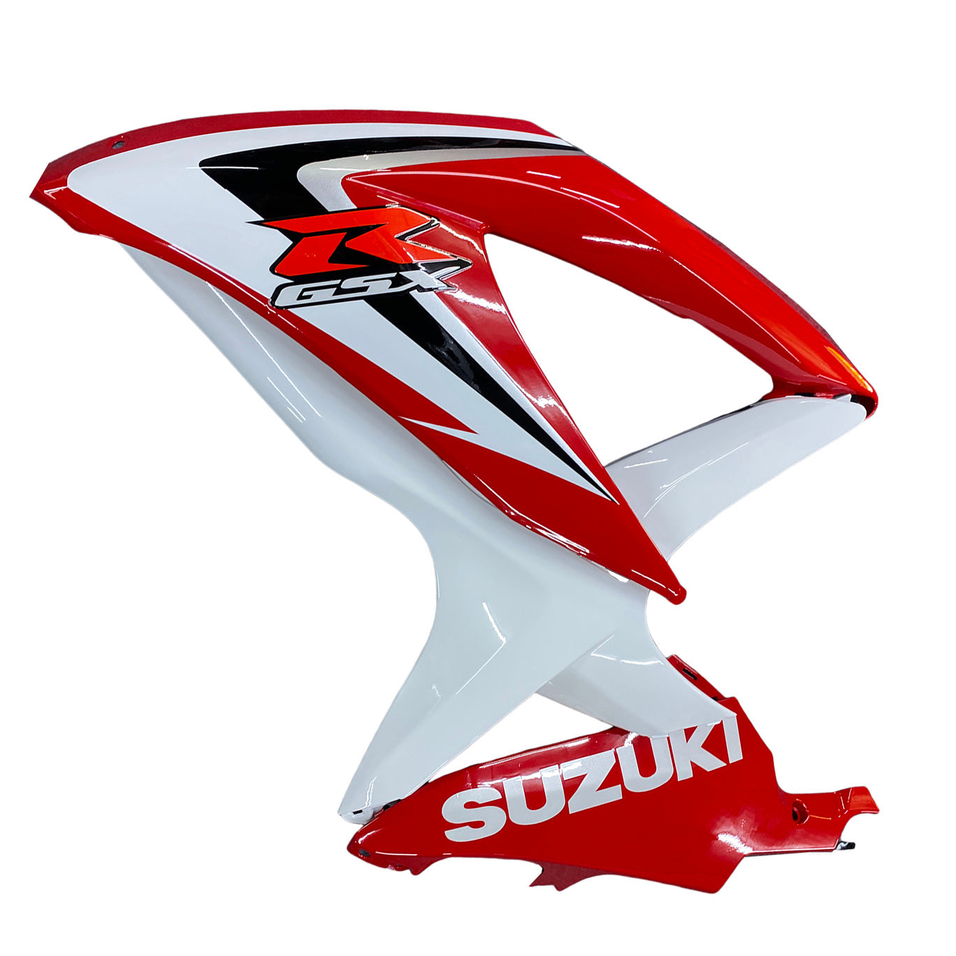 Amotopart 2008-2010 K8 GSXR 600/750 Suzuki Red&White Style1 Fairing Kit