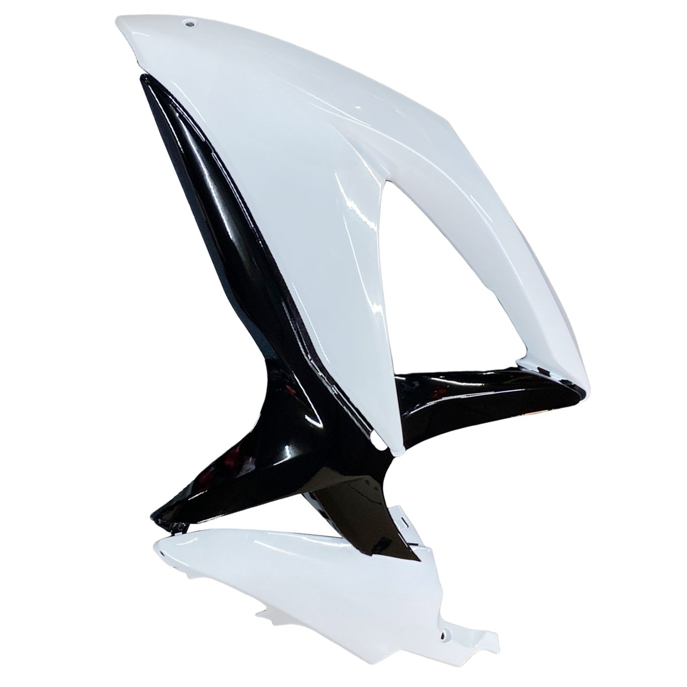 Amotopart 2008-2010 K8 GSXR 600/750 Suzuki White&Black Fairing Kit