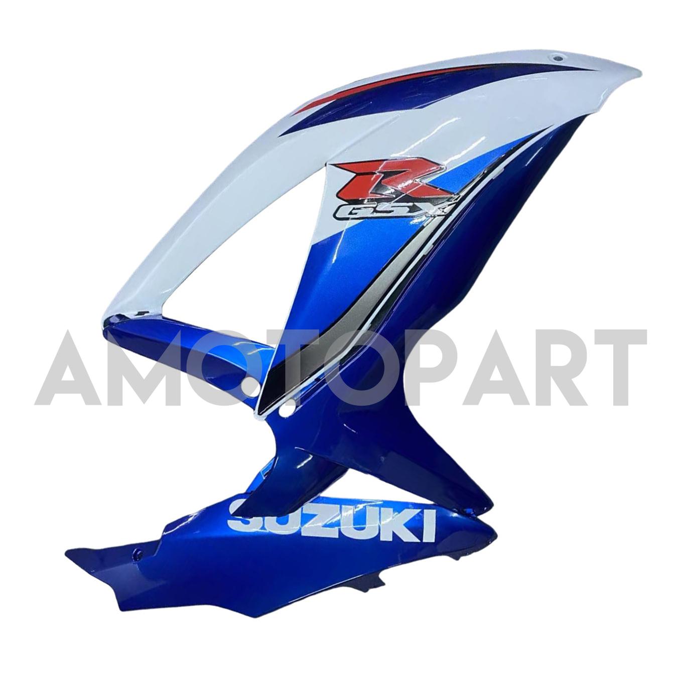 Amotopart 2008-2010 K8 GSXR 600/750 Suzuki Blue&White Style3 Fairing Kit