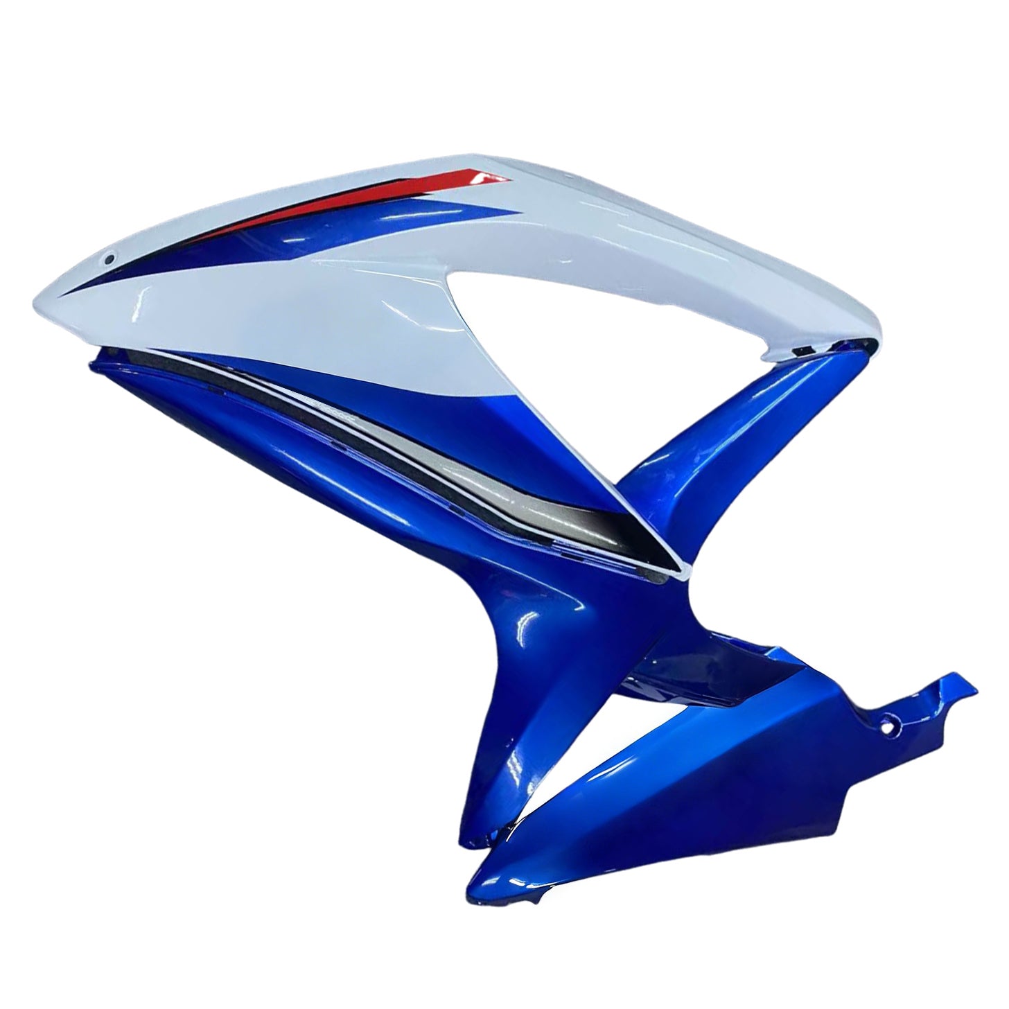Amotopart 2008-2010 K8 GSXR 600/750 Suzuki Blue&White Style3 Fairing Kit