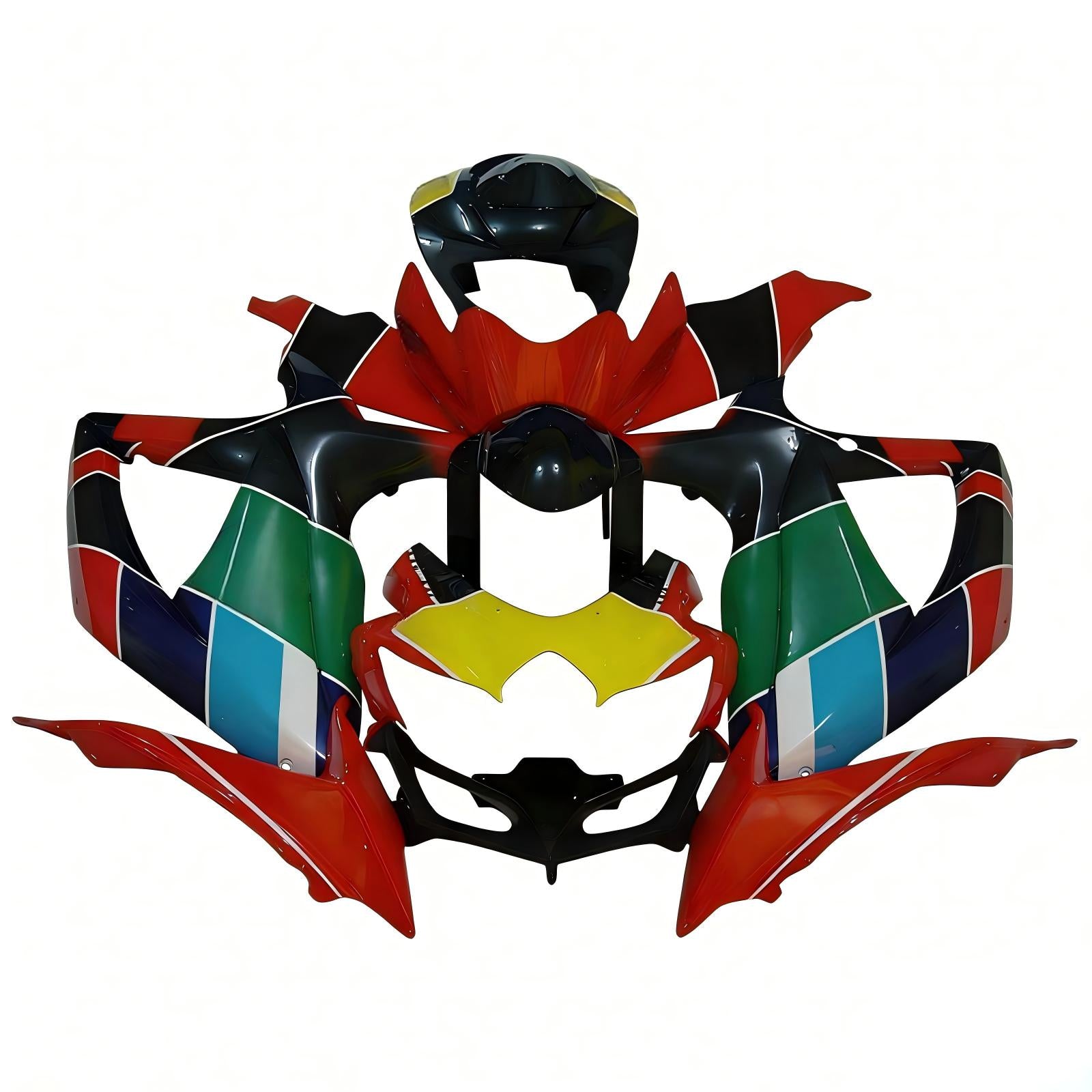 Amotopart 2008-2010 K8 GSXR 600/750 Suzuki Kit carena multicolore