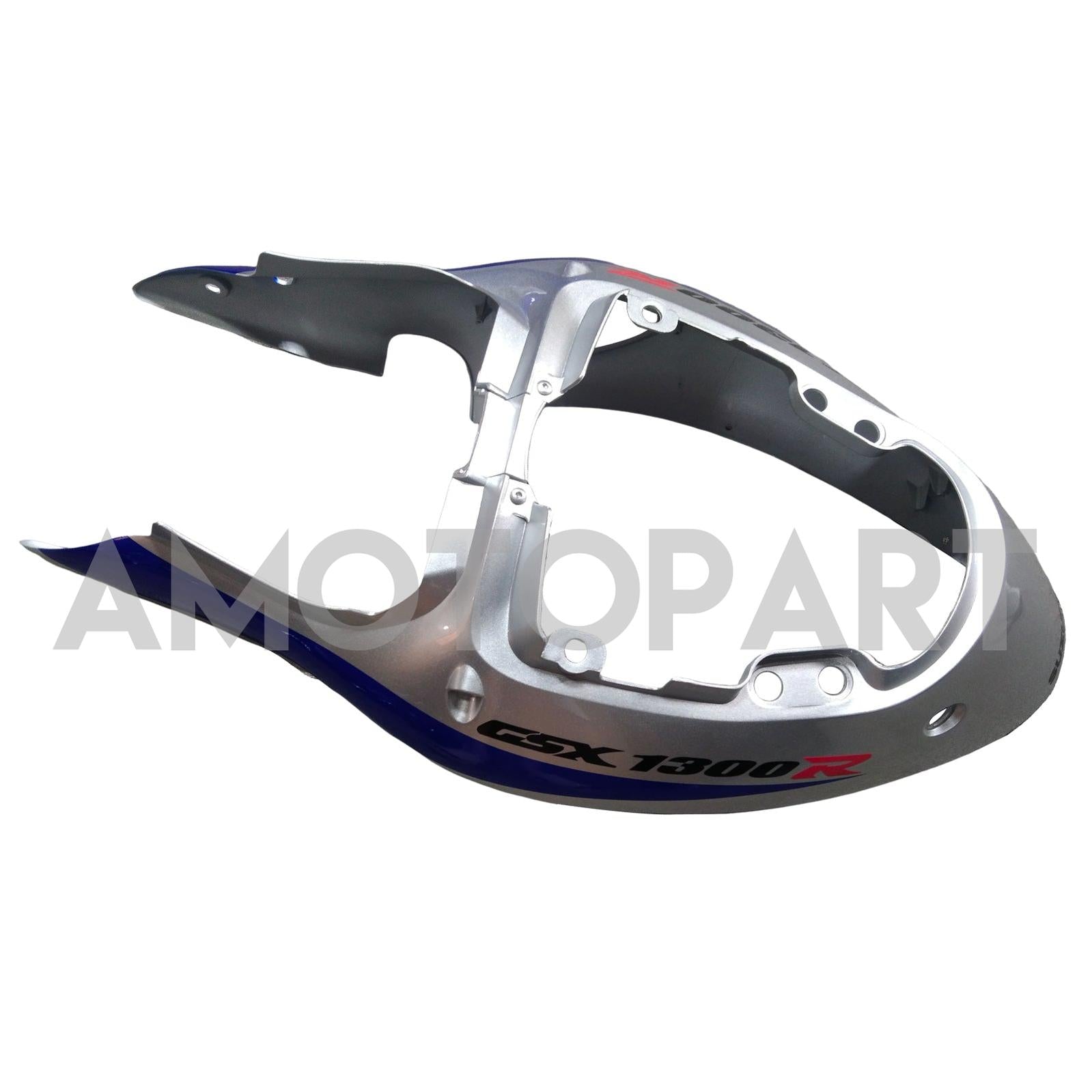 Amotopart Verkleidung Suzuki Hayabusa GSX1300R 1999–2007, Blau&Splitter-Kit