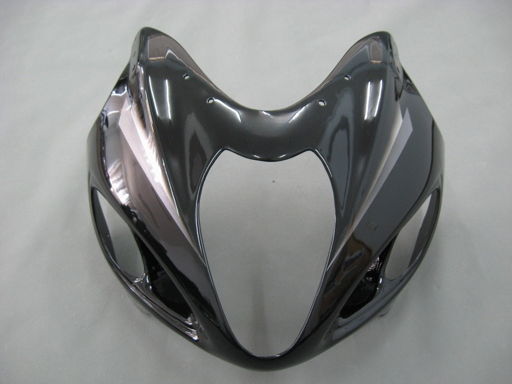 Amotopart Verkleidung Silber 1999-2007 GSX1300R Suzuki&Schwarzer Bausatz