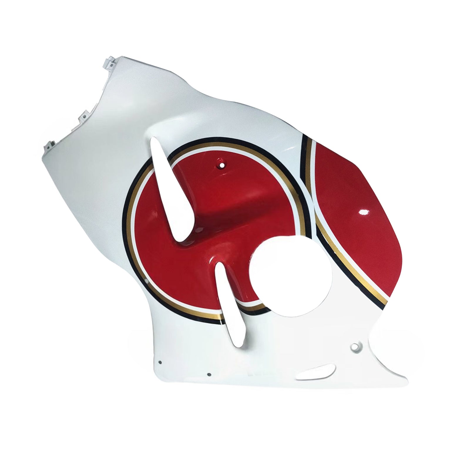 Carenado blanco Amotopart Suzuki Hayabusa GSX1300R 1999-2007&RKit de edición