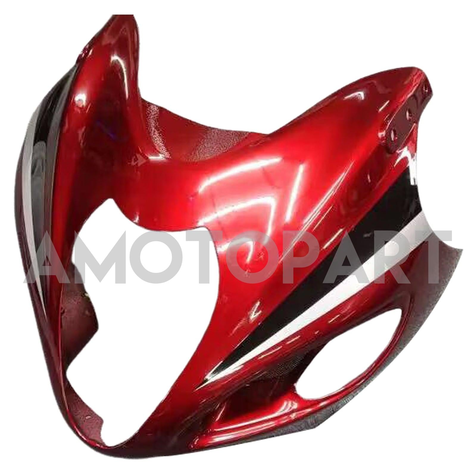 Amotopart Suzuki Hayabusa GSXR1300 1999-2007 G-Schwarz&Rotes Kit