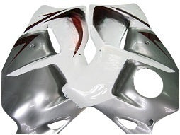 Amotopart Suzuki Hayabusa GSX1300R 1999-2007 Kåbe Multi Hvid&Sleversæt