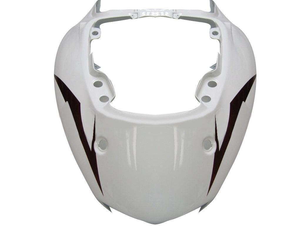 Amotopart Suzuki Hayabusa GSX1300R 1999-2007 Kåbe Multi Hvid&Sleversæt