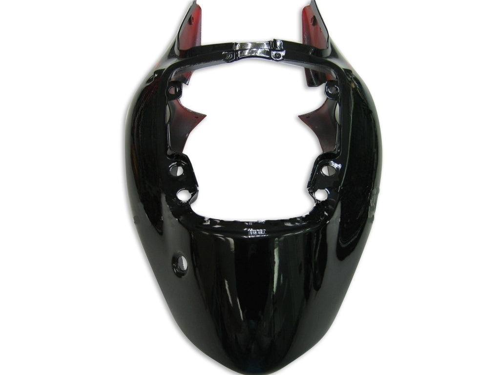 Amotopart Suzuki Hayabusa GSXR1300 1999-2007 Fairing Red&Balck Flame Kit