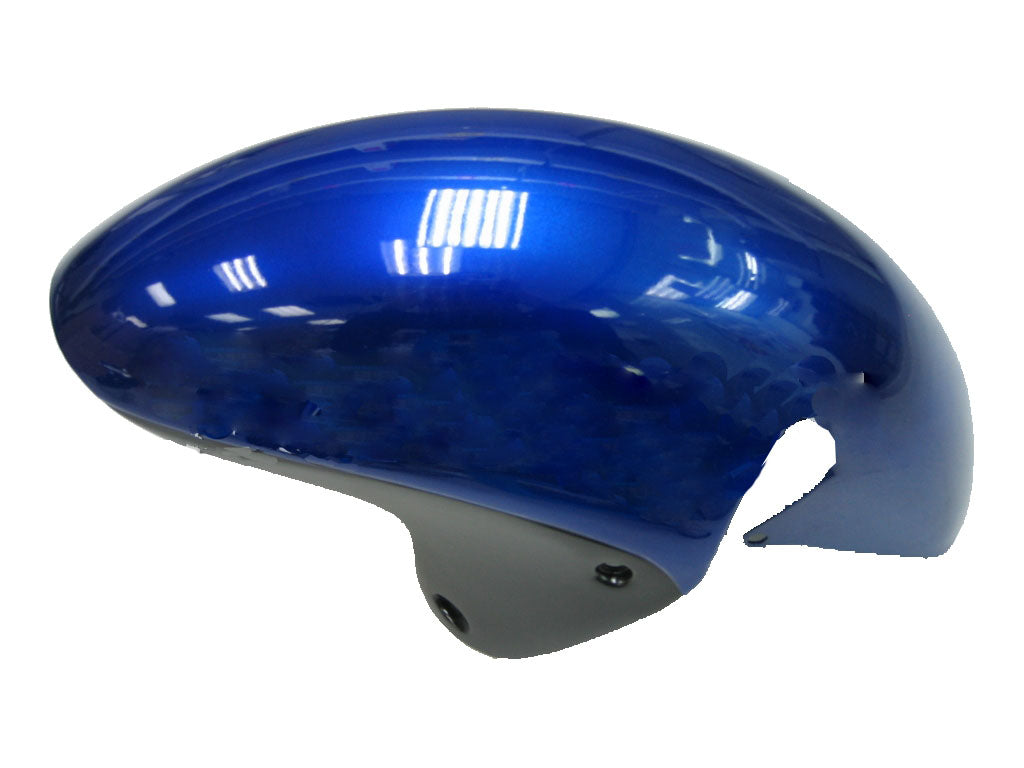 Amotopart 1999-2007 GSX1300R Fairing G-Sliver&Blue Kit