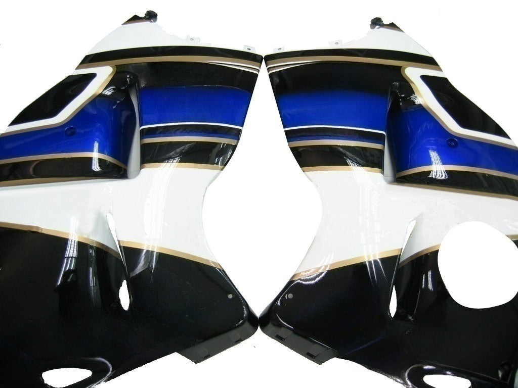 Amotopart Fairings Suzuki Hayabusa GSX1300R 1999-2007 Fairing Multi White&Blue Kit