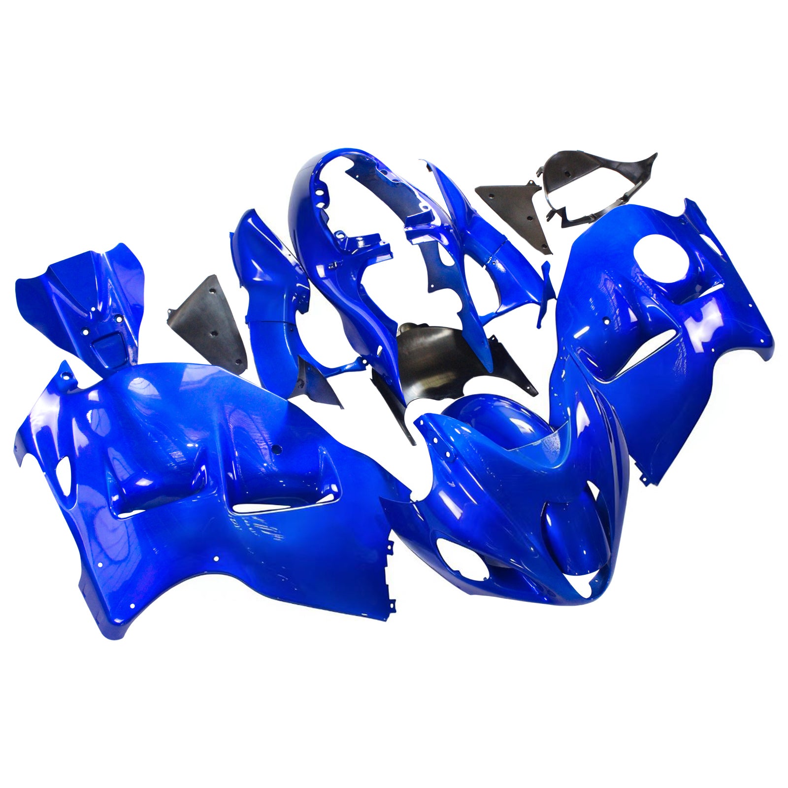 Amotopart 1999-2007 Suzuki Hayabusa GSX1300R Fairing Blue  Kit