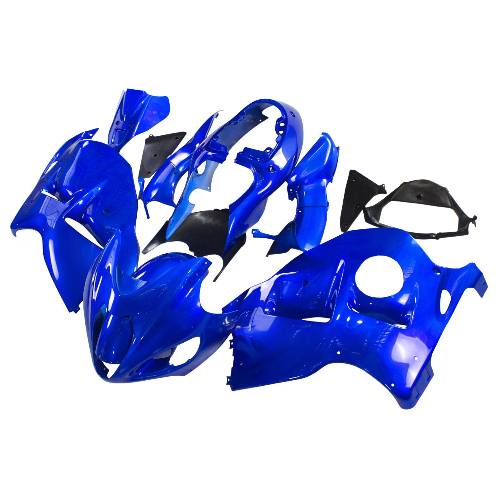Amotopart 1999-2007 Suzuki Hayabusa GSX1300R Fairing Blue  Kit
