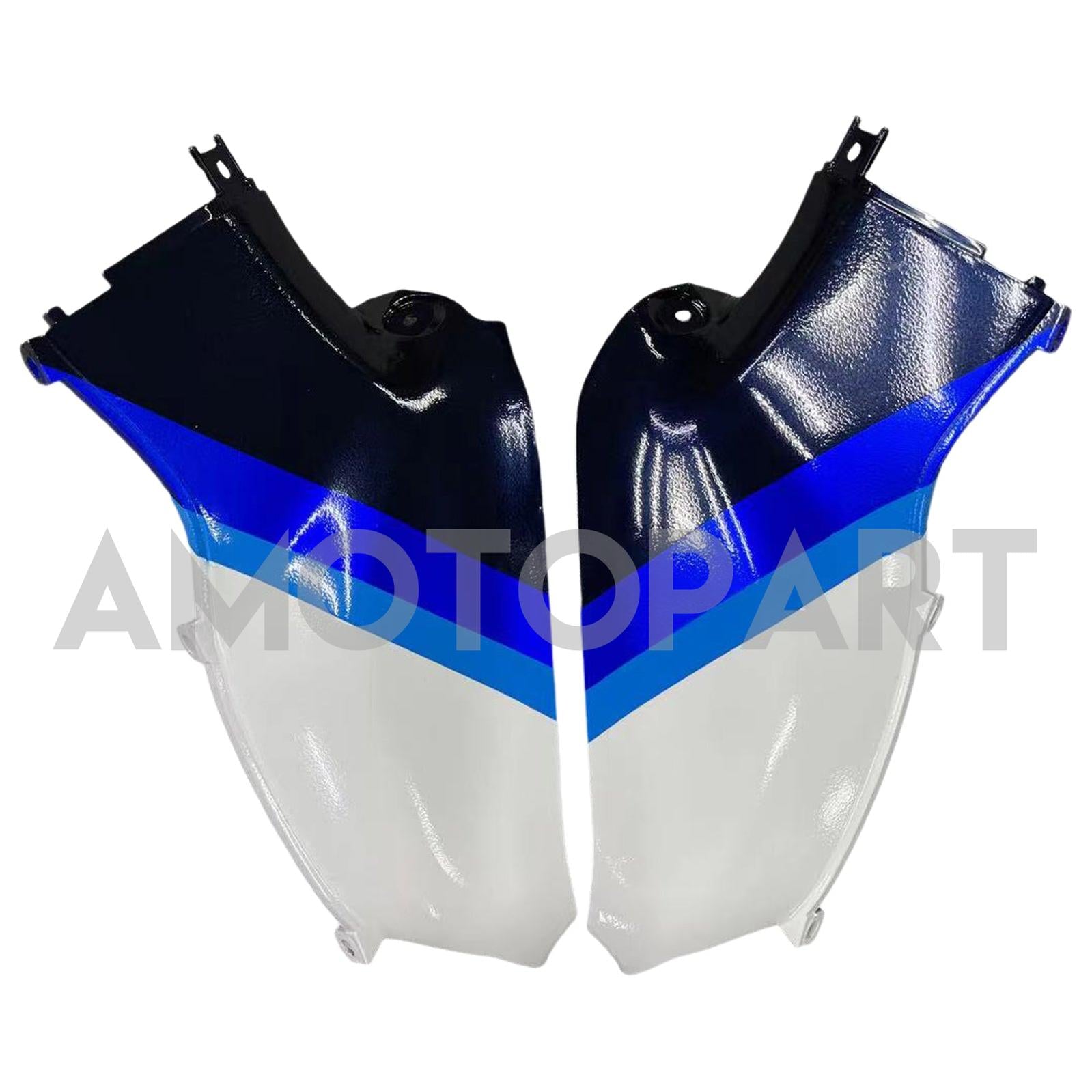 Amotopart 1999-2007 Suzuki Hayabusa GSX1300R Fairing Blue & White Kit