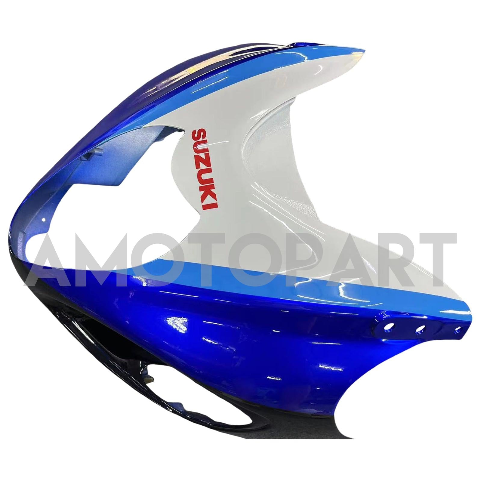 Amotopart 1999-2007 Suzuki Hayabusa GSX1300R Fairing Blue & White Kit