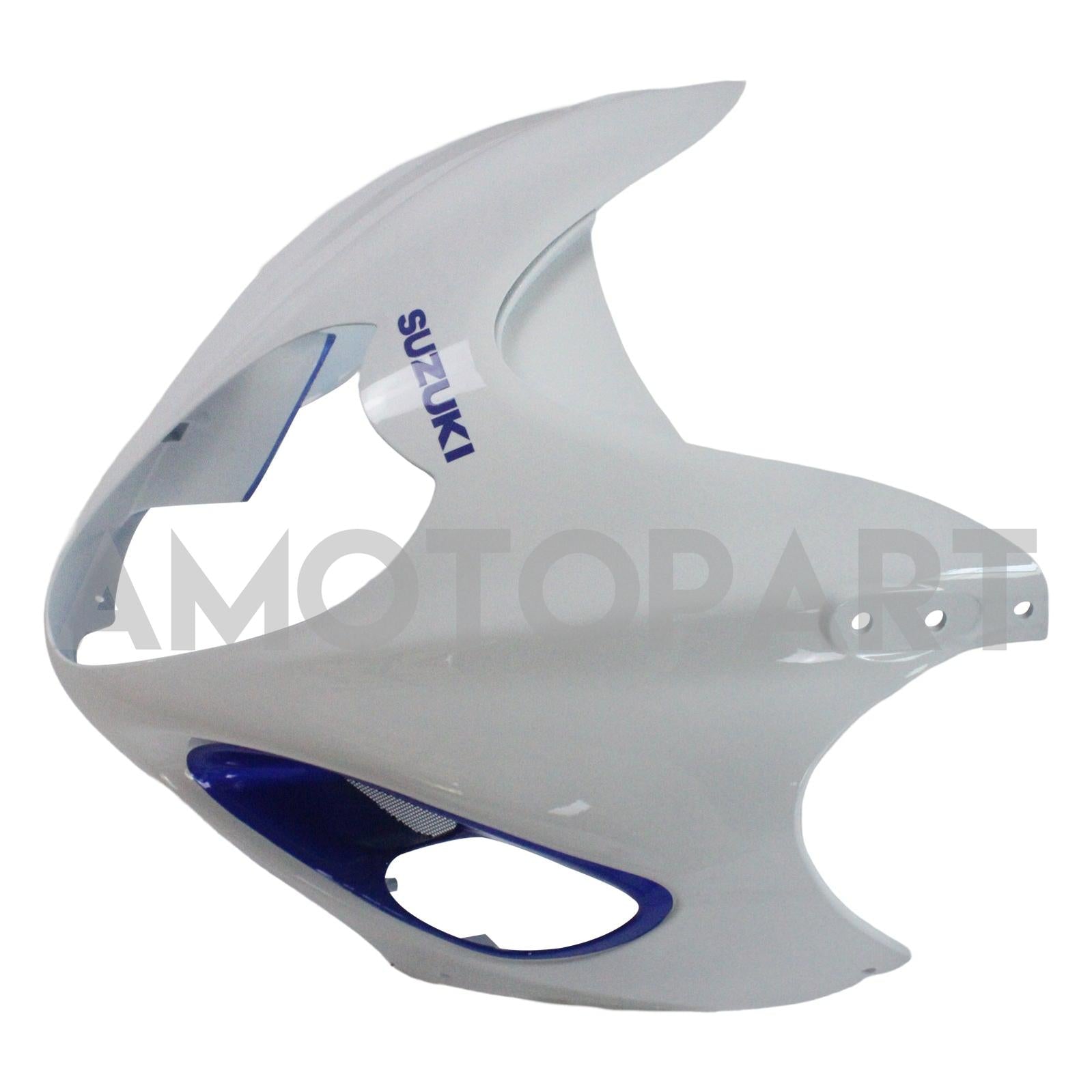 Amotopart 1999-2007 Suzuki Hayabusa GSX1300R Fairing White & Blue Kit