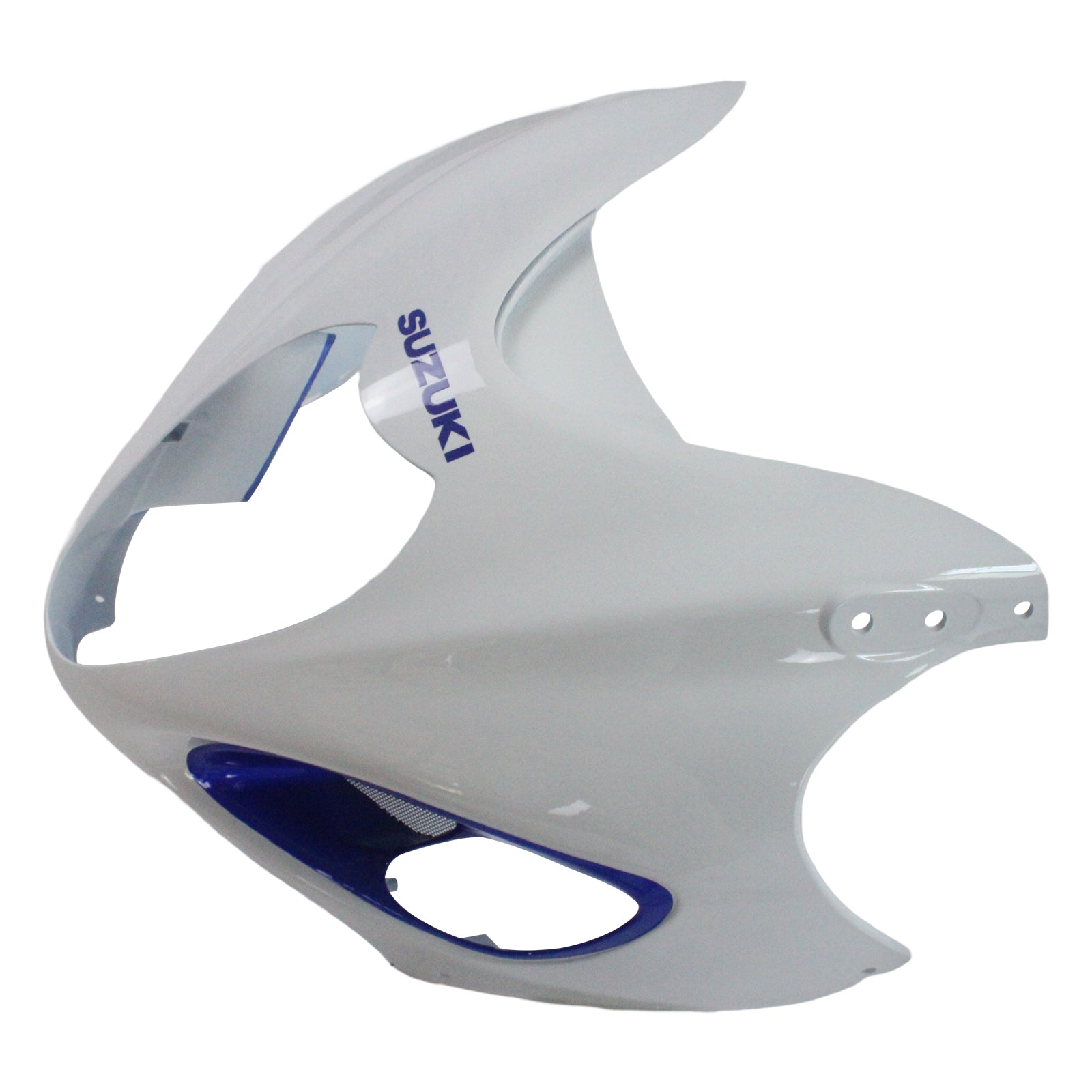 Amotopart 1999-2007 Suzuki Hayabusa GSX1300R Fairing White&Blue Kit